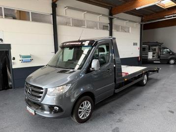 Mercedes Sprinter 316 met plateau beschikbaar voor biedingen