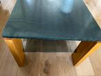 Table basse 80x80 quartzite green avocado (jungle) - Neuf, 45 tot 60 cm, Overige materialen, Vierkant, Nieuw