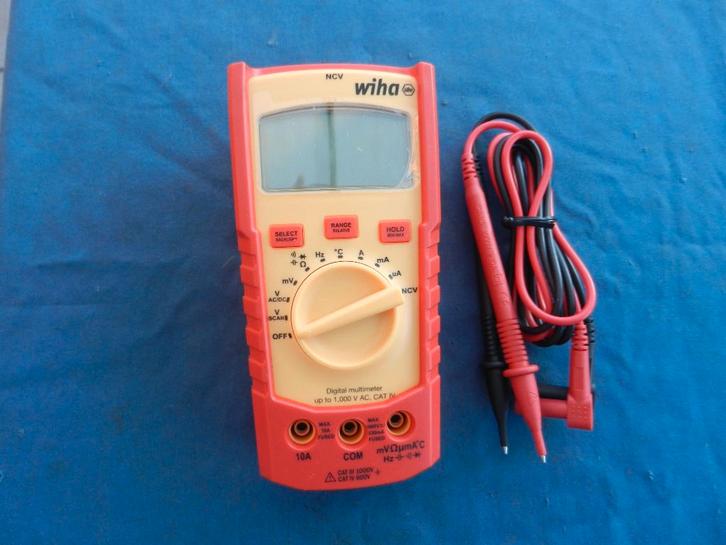 WIHA 45215   Digitale   Multimeter, Doe-het-zelf en Bouw, Meetapparatuur, Nieuw, Multimeter, Ophalen