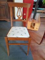 chaises en chêne massif, très bon état, Maison & Meubles, Chaises, Enlèvement, Comme neuf, Tissus