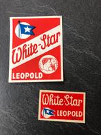 2 bières White Star Leopold, Enlèvement ou Envoi, Neuf