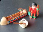 Playmobil system 3352 Indiaan met kano, Ophalen of Verzenden, Gebruikt