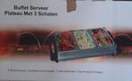 Buffet serveer 3-vaks, Ophalen, Zo goed als nieuw