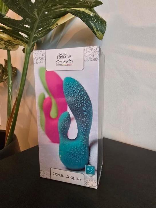 NIEUW IN SEAL - Noire Fontaine Duo Vibrator Blauw, Sport en Fitness, Gezondheidsproducten en Wellness, Nieuw, Ophalen of Verzenden