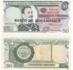 MOZAMBIQUE 50 Escudos 1970 UNC p116, Postzegels en Munten, Bankbiljetten | Afrika, Ophalen of Verzenden, Overige landen, Los biljet
