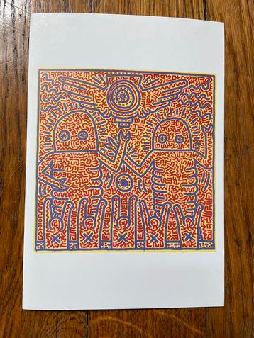 Carte postale Keith Haring 1993 estate 