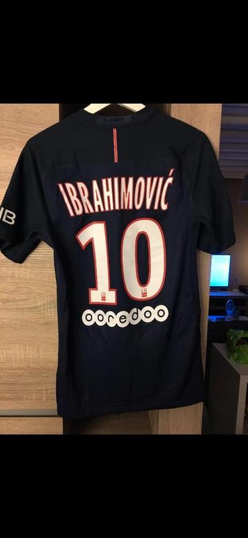 Maillot psg authentique professionnel ibrahimovic S, Enlèvement, Neuf