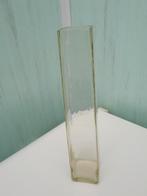 Heel mooie glazen vaas hoogte ca 40 cm, Huis en Inrichting, Woonaccessoires | Vazen, Ophalen of Verzenden