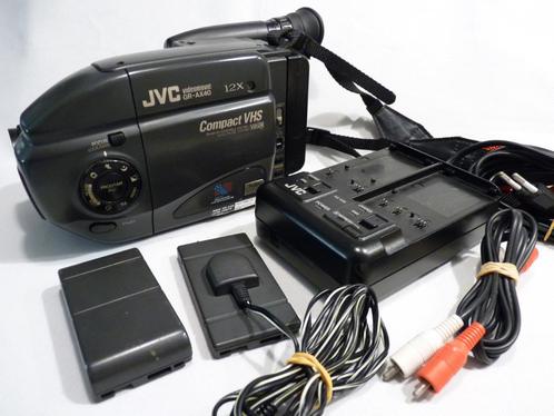 JVC Videomovie GR-AX40EG VHSC, chargeur + alimentation secte, TV, Hi-fi & Vidéo, Caméscopes analogiques, Caméra, Enlèvement ou Envoi