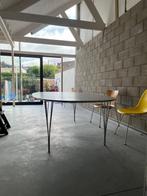Fritz Hansen eettafel, Huis en Inrichting, Ophalen, Kunststof, Gebruikt, 100 tot 150 cm