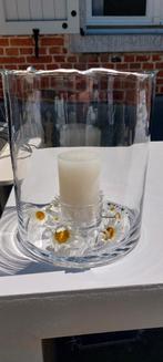 Kaarshouder / windlicht/ vaas design glaswerk, Ophalen