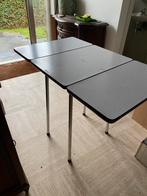 Vintage klaptafeltje, Caravans en Kamperen, Kampeermeubelen, Ophalen, Gebruikt, Campingtafel