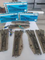 Marklin Ho 5202 set van 6 schakelaars, Wisselstroom, Gebruikt, Rails, Ophalen of Verzenden