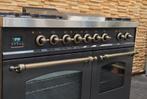 🔥Luxe Fornuis Boretti 100 cm antraciet + oud koper GASOVEN, Elektronische apparatuur, Fornuizen, 60 cm of meer, Energieklasse A of zuiniger