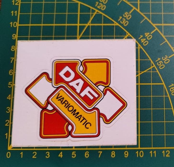 Sticker DAF Variomatic auto, Collections, Autocollants, Enlèvement ou Envoi