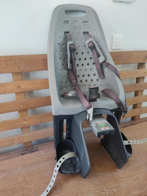 yepp fietsstoeltje + accessoires, Fietsen en Brommers, Fietsaccessoires | Fietsstoeltjes, Gebruikt, Achterzitje, 15 t/m 25 kg