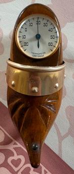 Vintage houten wandthermometer Lourdes 1965 – Willy – retro, Enlèvement