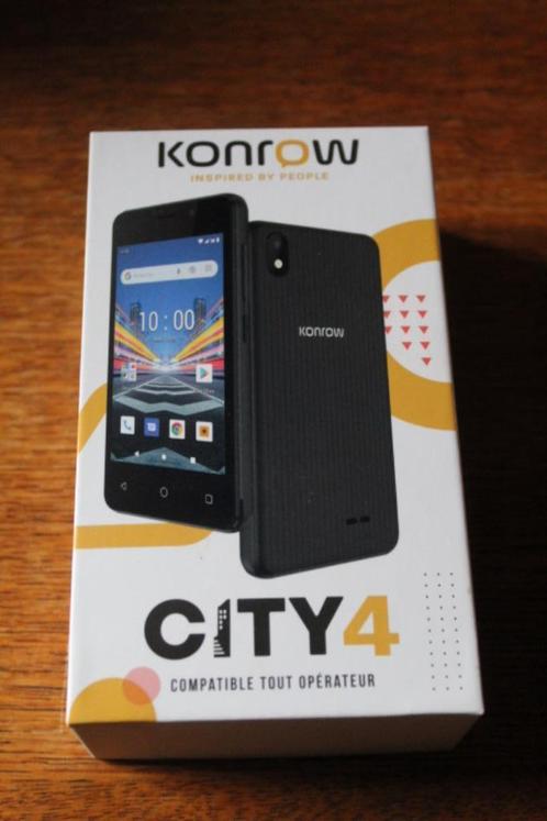 Smartphone City 4 Konrow, Télécoms, Téléphonie mobile | Marques Autre, Comme neuf, Envoi
