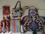 Curiosa volkskunst collectie geweven tassen inheemse tas, Ophalen of Verzenden