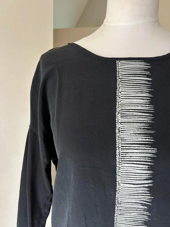 Tshirt Luisa Cerano 36 zwart, Kleding | Dames, Blouses en Tunieken, Zo goed als nieuw, Maat 36 (S), Zwart, Ophalen of Verzenden