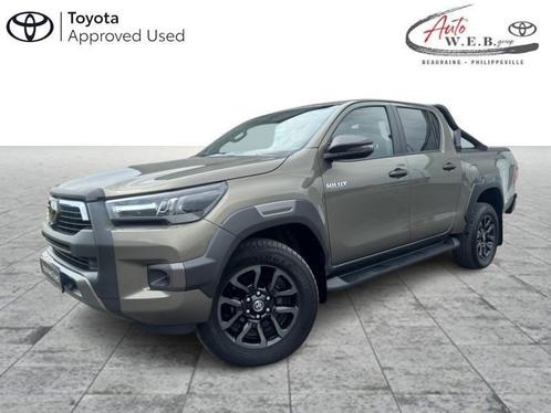 Toyota Hilux 2.8 204hp 6AT Invincible, Auto's, Toyota, Hilux, Lederen bekleding, Metaalkleur, Diesel, Euro 6, 5 deurs, Automaat