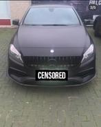 Mercedes A180 te koop fully wrapt amg bumper, Auto's, Leder en Stof, Zwart, Particulier, 6 cilinders