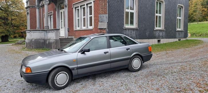 Audi 80 1.9 diesel 1990 prête à immatriculé, Auto's, Audi, Particulier, Open dak, Diesel, Velours