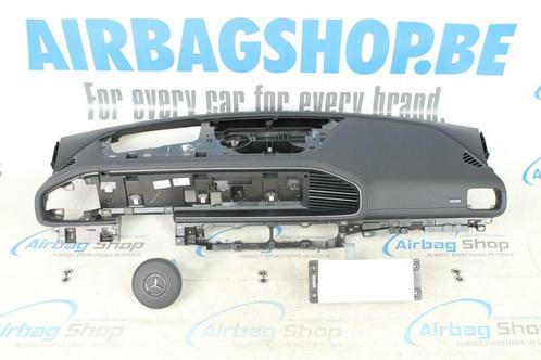 Airbag kit Tableau bord HUD couture grise Mercedes GLE W167, Auto-onderdelen, Dashboard en Schakelaars, Gebruikt, Ophalen of Verzenden