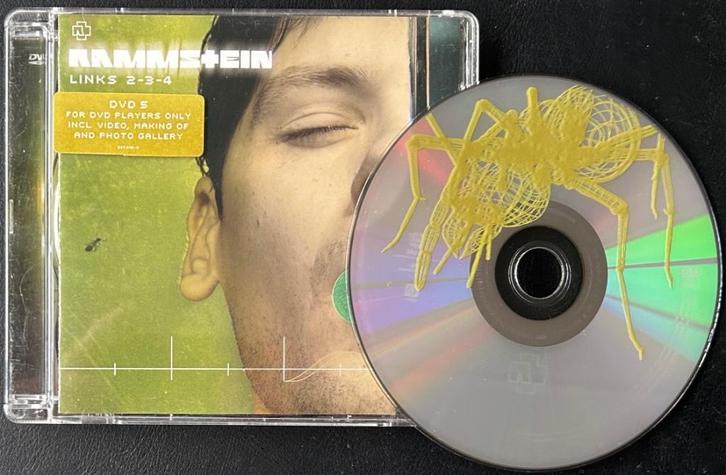 RAMMSTEIN - Links 2-3-4 (DVD; 8 tracks), Cd's en Dvd's, Cd's | Hardrock en Metal, Zo goed als nieuw, Ophalen of Verzenden