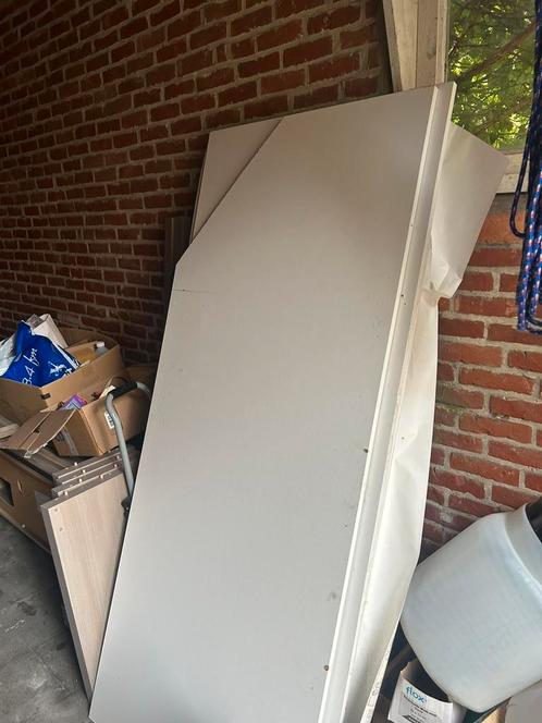 Witte platen mdf gratis, Doe-het-zelf en Bouw, Platen en Panelen, Zo goed als nieuw, Hout, Ophalen