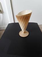 Decoratieve Ice Cream cone Glas, Maison & Meubles, Accessoires pour la Maison | Vases, Enlèvement ou Envoi, Comme neuf