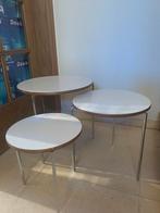 Set van 3 salontafels Gigognes Georges Frydman, Overige materialen, Rond, Design, Gebruikt