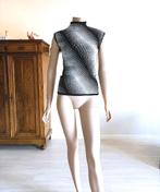 Sculptural Stretch Top met Glanseffect – Maat 36/38, Vêtements | Femmes, Blouses & Tuniques, Neuf, Enlèvement ou Envoi, Autres couleurs