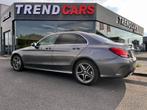 Mercedes C 180 d AUTO 9G-TRONIC PACK AMG LED PANO LEDEREN DA, 4 deurs, Zwart, 4 cilinders, Leder