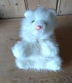 Marionnette - Peluche chat blanc, Kinderen en Baby's, Speelgoed | Knuffels en Pluche, Ophalen of Verzenden, Gebruikt, Poes