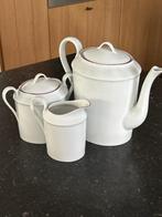 Porselein koffieset, Ophalen, Overige typen, Zo goed als nieuw, Effen