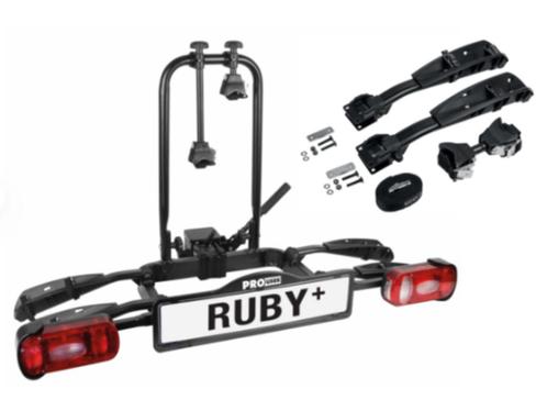 Pro-User Ruby+ Incl Extension Set 3rd Bicycle - Porte-vélos, Autos : Divers, Porte-vélos, Neuf, Support d'attelage, 3 vélos ou plus