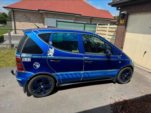Mercedes benz A170, Auto's, Mercedes-Benz, Particulier, A-Klasse, Diesel, 5 deurs, Blauw, Blauw, Leder, Voorwielaandrijving, Ophalen