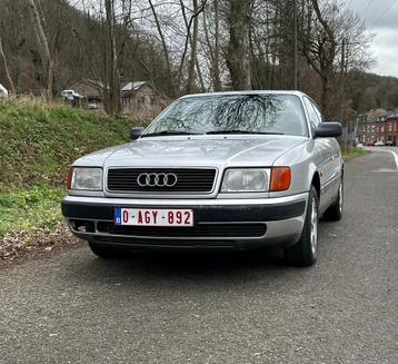 Audi 100 2.3 essence, Autos, Achat, Verrouillage central, 4 portes, Bleu