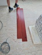Parquet massif en padouk vernis neuf, Doe-het-zelf en Bouw, Hout en Planken, Minder dan 25 mm, Nieuw, 200 tot 250 cm, Plank