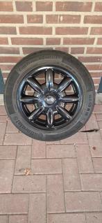 Mini velgen en banden 15inch met 4x100, Ophalen, Gebruikt, 15 inch, Banden en Velgen