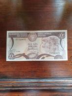1 pound biljet van Cyprus 1 - 11- 1985, Enlèvement ou Envoi, Belgique