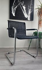 8x Tecta d41 armchairs by Jean Prouvé for Tecta, ca80s, Gebruikt, Ophalen of Verzenden, Riet of Rotan, Vintage, Bauhaus, Design