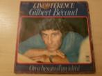 Disque vinyl 45 tours gilbert becaud l'indifference, Cd's en Dvd's, Vinyl | Pop, Ophalen of Verzenden, 1960 tot 1980, Zo goed als nieuw