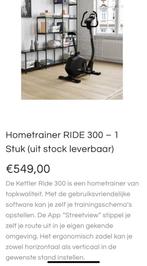 HOMETRAINER fiets, Sport en Fitness, Fitnessapparatuur, Ophalen, Zo goed als nieuw, Benen, Hometrainer