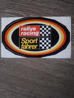 Sticker Rallye racing sport fahrer, Verzamelen, Ophalen of Verzenden, Sport