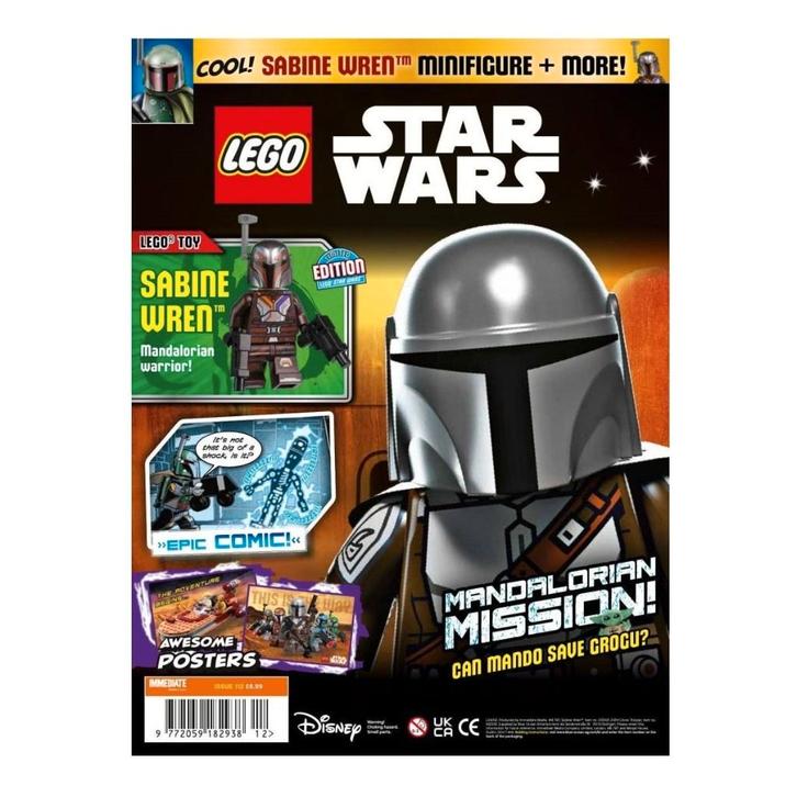 LEGO Star Wars Magazine – Mandalorian Sabine Wren (NL), Kinderen en Baby's, Speelgoed | Duplo en Lego, Nieuw, Lego, Complete set