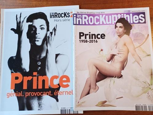 2 x PRINCE - special / Les Inrockuptibles / 2016, Boeken, Tijdschriften en Kranten, Ophalen of Verzenden