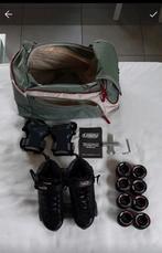 Rolschaatsen met bottines maat 40.weinig gebruikt,met buiten, Ophalen of Verzenden