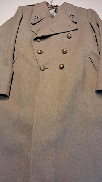 BELGIQUE - ABL - MANTEAU COMMANDANT - 1950 disponible aux enchères